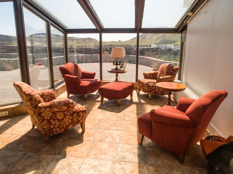 Autumn Sunroom Scene